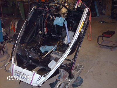 pics of FJ's sled upgrade project
