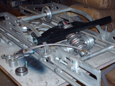 pics of FJ's sled upgrade project
