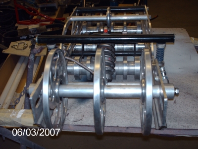 pics of FJ's sled upgrade project