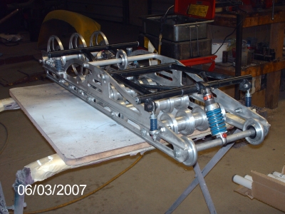 pics of FJ's sled upgrade project