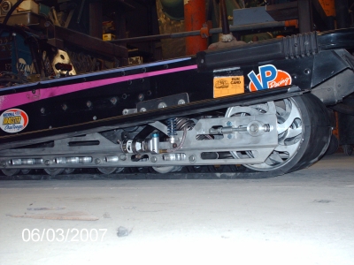 pics of FJ's sled upgrade project
