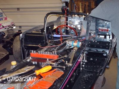 pics of FJ's sled upgrade project
