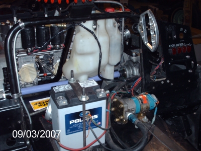 pics of FJ's sled upgrade project