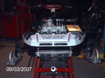 pics of FJ's sled upgrade project
