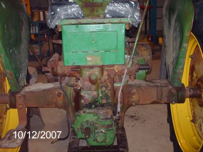 pics of Franks pet Tractor resto project