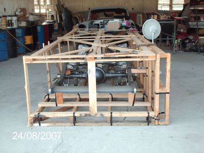 pics of F&R's 57 reframe and finish off project