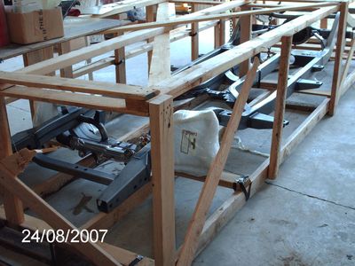 pics of F&R's 57 reframe and finish off project