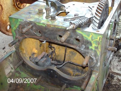pics of Franks pet Tractor resto project