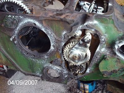 pics of Franks pet Tractor resto project