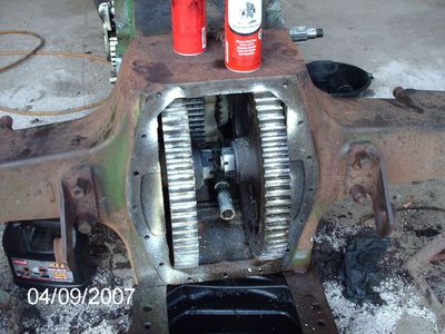 pics of Franks pet Tractor resto project