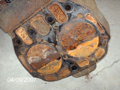 pics of Franks pet Tractor resto project