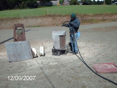 pics of Franks pet Tractor resto project