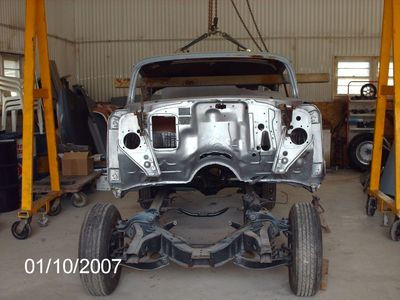 pics of F&R's 57 reframe and finish off project