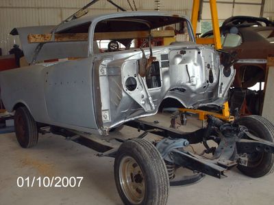 pics of F&R's 57 reframe and finish off project
