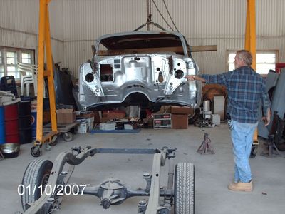 pics of F&R's 57 reframe and finish off project