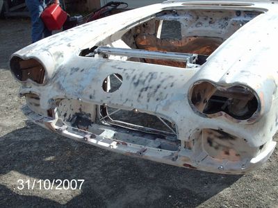 pics of Bill's 1959 Vette Vert Resto Rod Supercar