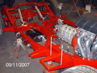 pics of Bill's 1959 Vette Vert Resto Rod Supercar