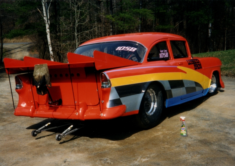 pics of Don Lussier's race car built by F&R
