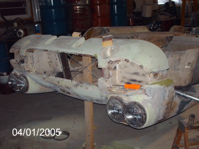 pics of Bill's 1959 Vette Vert Resto Rod Supercar
